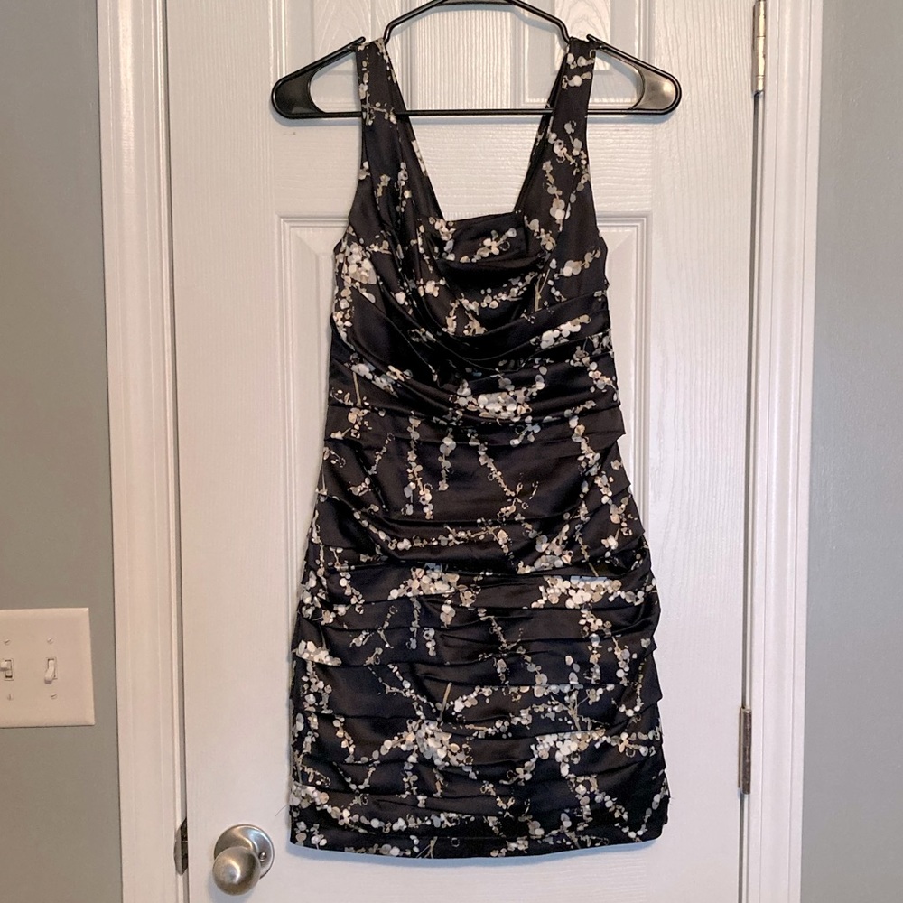 Black Floral Dress 👗